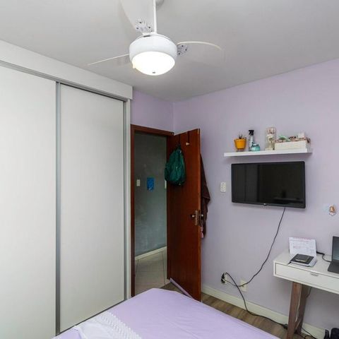 Apartamento à venda com 62m², 2 quartos e 1 vagaQuarto 1