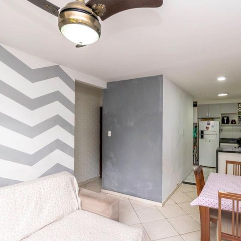Apartamento à venda com 62m², 2 quartos e 1 vagaSala