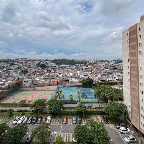 Apartamento à venda com 67m², 3 quartos e 1 vagaVista do Quarto 3