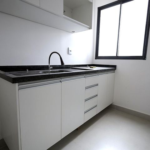 Apartamento à venda com 23m², 1 quarto e sem vaga Apartamento à venda com 23m², 1 quarto e sem vagaSala, Cozinha, Quarto