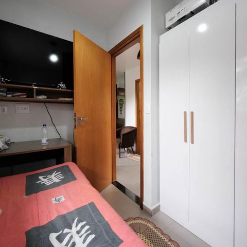 Apartamento à venda com 44m², 2 quartos e sem vagaQuarto 1