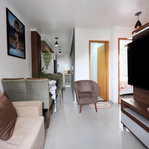 Apartamento à venda com 44m², 2 quartos e sem vagaSala