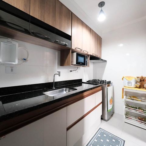 Apartamento à venda com 44m², 2 quartos e sem vagaCozinha e Área de Serviço
