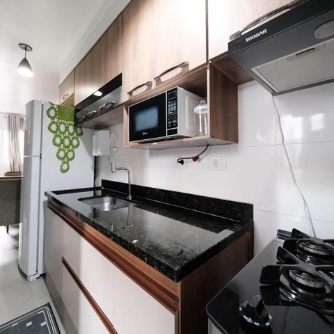 Apartamento à venda com 44m², 2 quartos e sem vagaCozinha e Área de Serviço