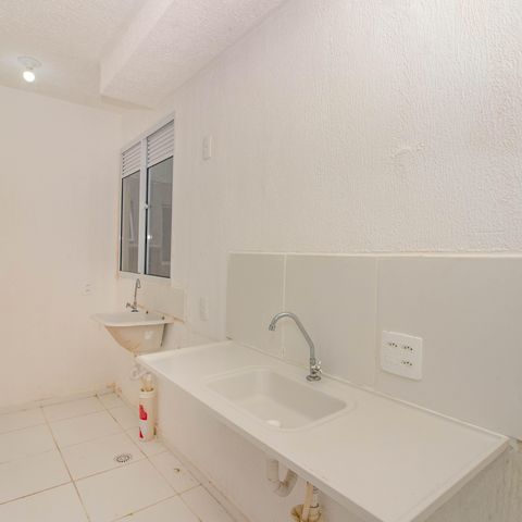 Apartamento para alugar com 42m², 2 quartos e 1 vaga Apartamento para alugar com 42m², 2 quartos e 1 vagaCozinha e Área de Serviço