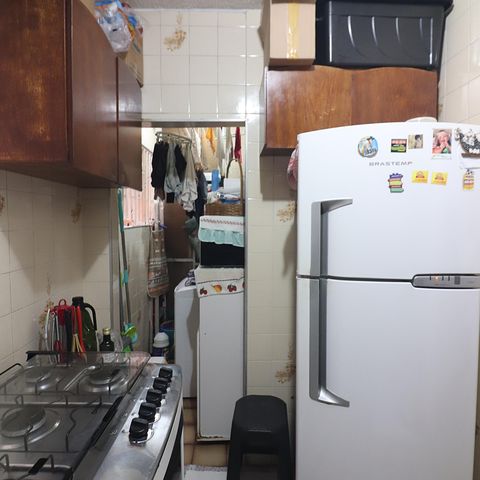 Apartamento à venda com 60m², 2 quartos e 1 vagaCozinha e Área de Serviço