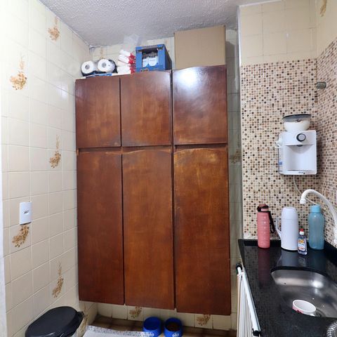 Apartamento à venda com 60m², 2 quartos e 1 vagaCozinha e Área de Serviço