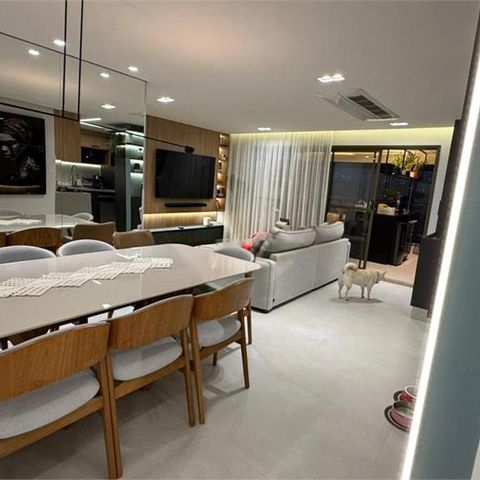 Apartamento à venda com 119m², 3 quartos e 2 vagas
