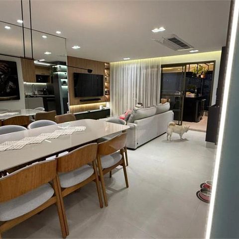 Apartamento à venda com 119m², 3 quartos e 2 vagas