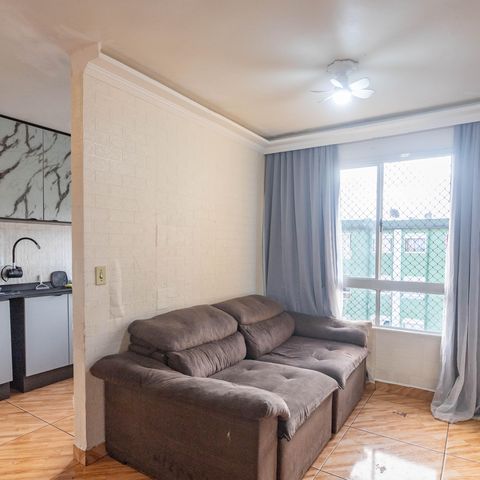 Apartamento à venda com 46m², 2 quartos e 1 vaga Apartamento à venda com 46m², 2 quartos e 1 vagaSala