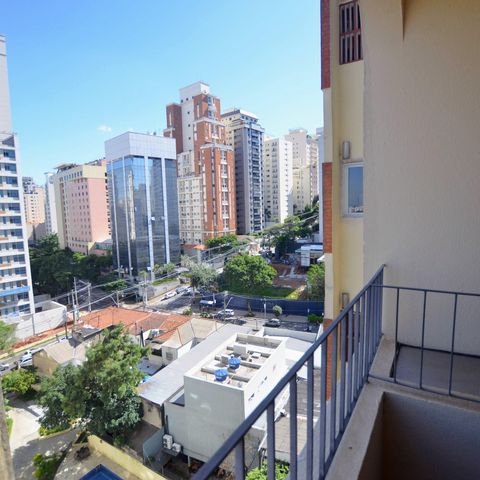 Apartamento à venda com 40m², 1 quarto e 1 vaga Apartamento à venda com 40m², 1 quarto e 1 vagaVaranda