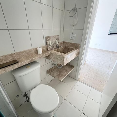 Apartamento para alugar com 58m², 2 quartos e 1 vaga Apartamento para alugar com 58m², 2 quartos e 1 vagaBanheiro