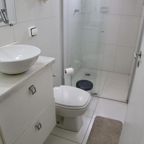 Apartamento à venda com 55m², 2 quartos e 1 vaga Apartamento à venda com 55m², 2 quartos e 1 vagaBanheiro 1