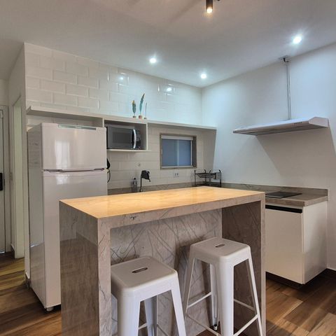 Studio à venda com 45m², 1 quarto e 1 vaga
