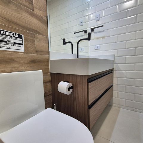 Studio à venda com 45m², 1 quarto e 1 vaga