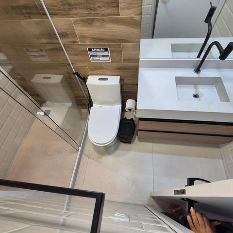 Studio à venda com 45m², 1 quarto e 1 vaga
