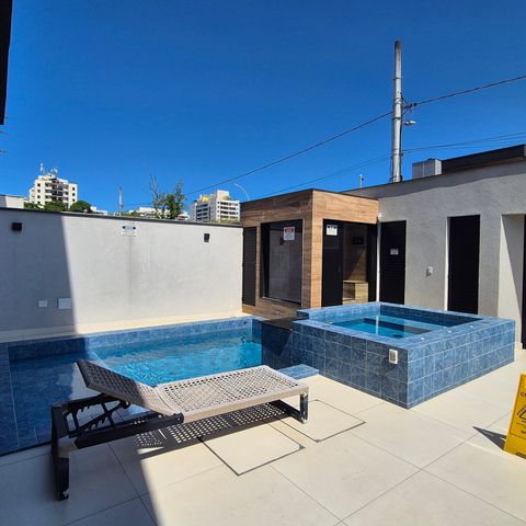 Studio à venda com 45m², 1 quarto e 1 vaga