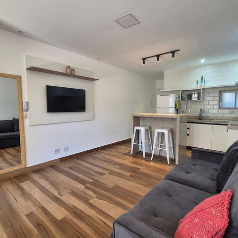 Studio à venda com 45m², 1 quarto e 1 vaga