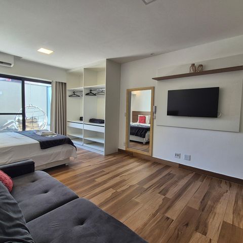 Studio à venda com 45m², 1 quarto e 1 vaga