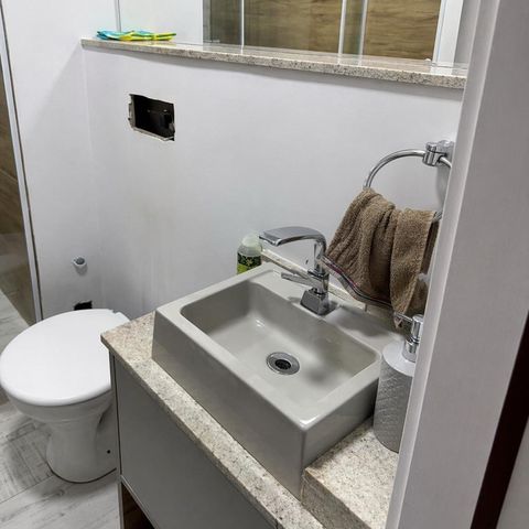 Apartamento para alugar com 46m², 1 quarto e sem vaga Apartamento para alugar com 46m², 1 quarto e sem vagaBanheiro