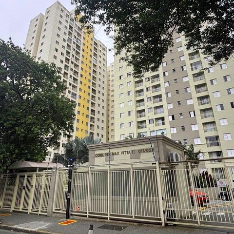 Apartamento para alugar com 48m², 2 quartos e 1 vagaFachada e Portaria 