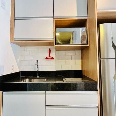 Studio à venda com 21m², 1 quarto e sem vaga