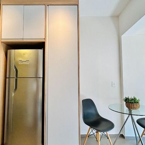 Studio à venda com 21m², 1 quarto e sem vaga