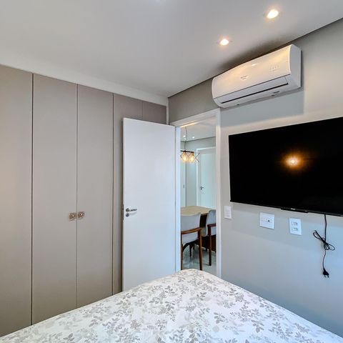 Apartamento à venda com 38m², 2 quartos e 1 vagaQuarto 2