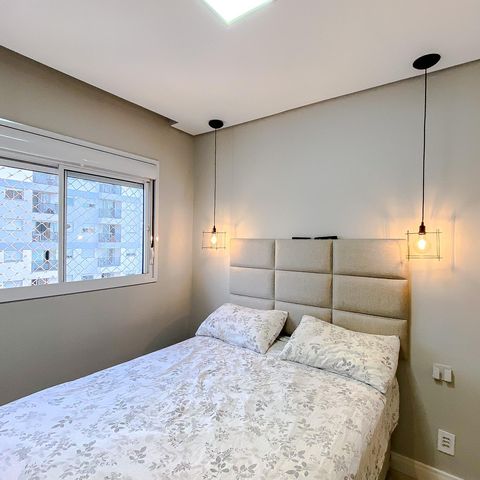 Apartamento à venda com 38m², 2 quartos e 1 vagaQuarto 2