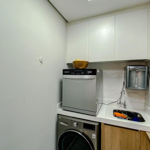 Apartamento à venda com 38m², 2 quartos e 1 vagaCozinha e Área de Serviço
