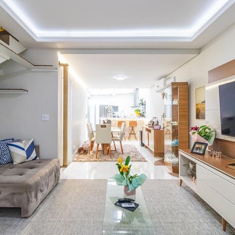 Casa de condomínio para alugar com 117m², 2 quartos e 2 vagas