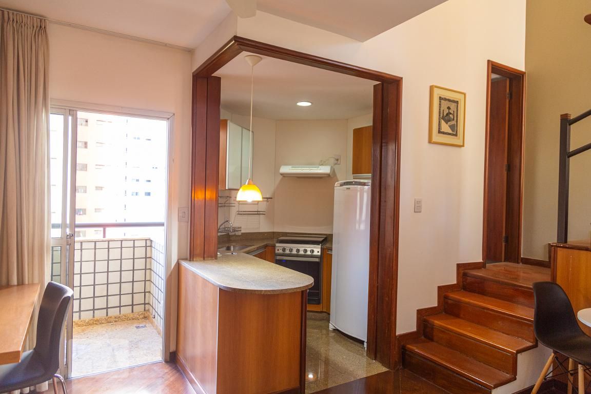 Apartamento com 1 quarto — Lourdes, Belo Horizonte