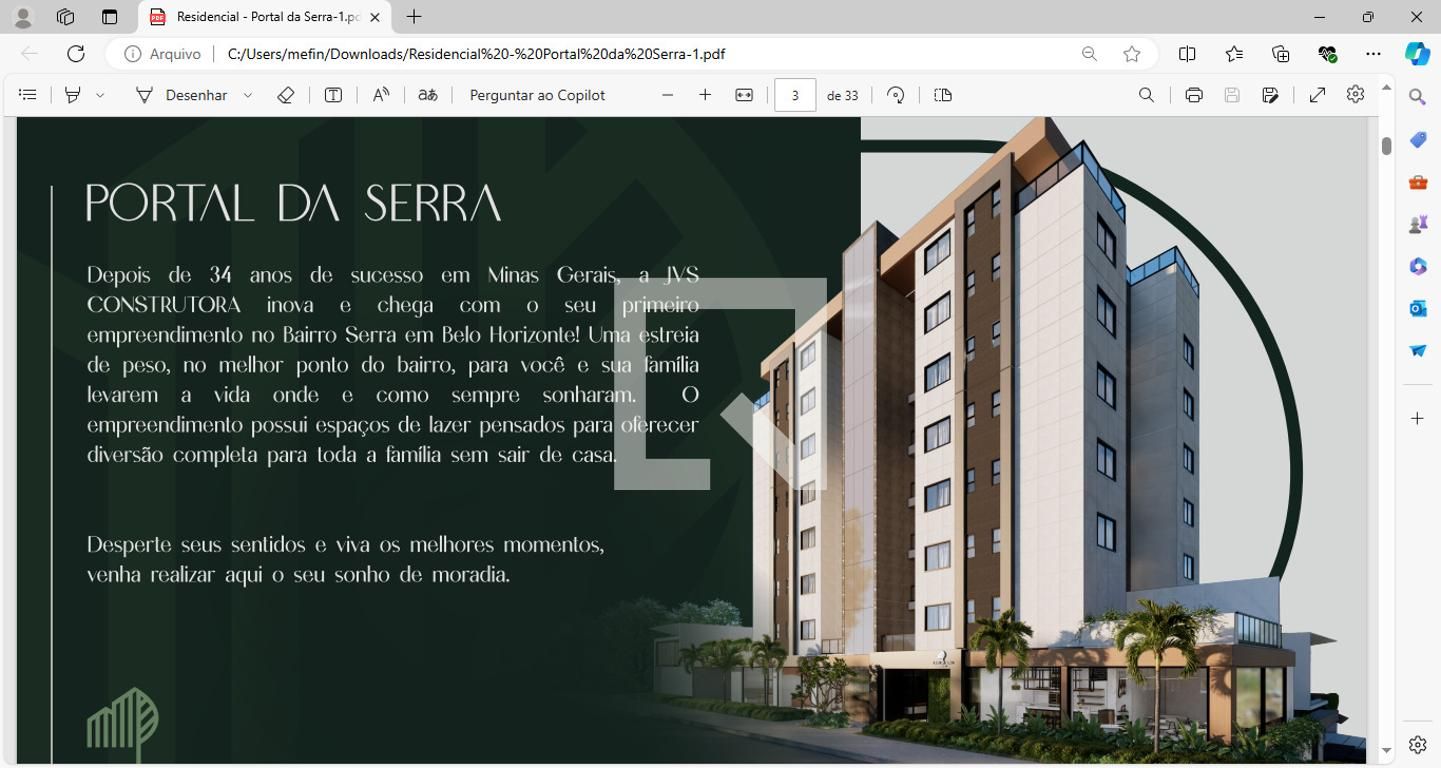 Apartamento com 2 quartos — Serra, Belo Horizonte