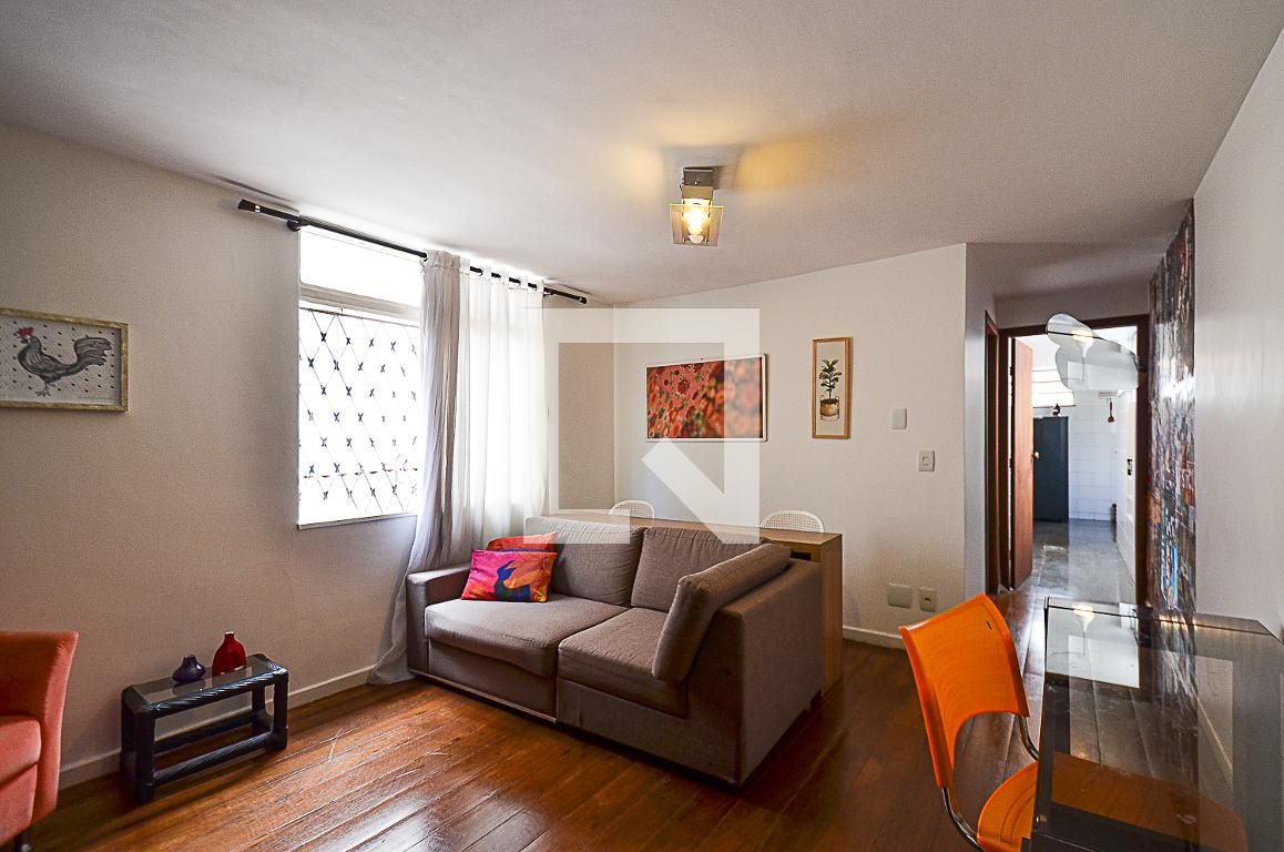 Apartamento com 1 quarto — Funcionários, Belo Horizonte