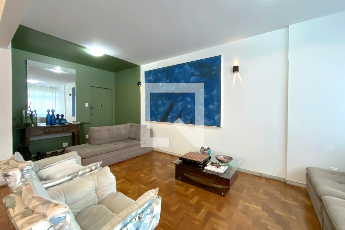 Apartamento com 3 quartos — Funcionários, Belo Horizonte