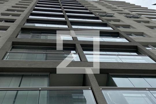 Fachada de apartamento à venda com 1 quarto, 40m² em Vila Olímpia, São Paulo
