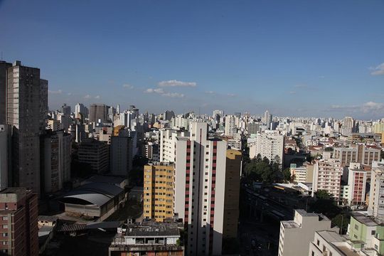 Vista da cobertura de kitnet/studio à venda com 1 quarto, 50m² em Bela Vista, São Paulo