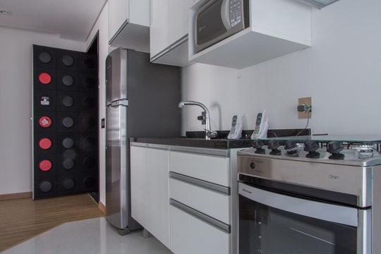 COZINHA de apartamento para alugar com 2 quartos, 69m² em Cidade Monções, São Paulo