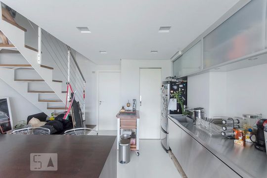 cozinha de apartamento à venda com 1 quarto, 59m² em Vila Mariana, São Paulo