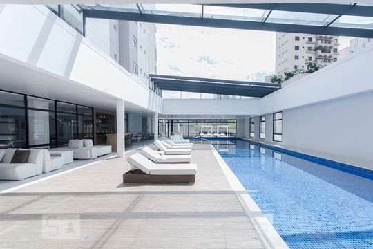 piscina de apartamento para alugar com 2 quartos, 84m² em Pinheiros, São Paulo