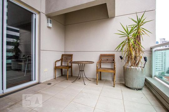 Varanda de apartamento à venda com 2 quartos, 72m² em Moema, São Paulo