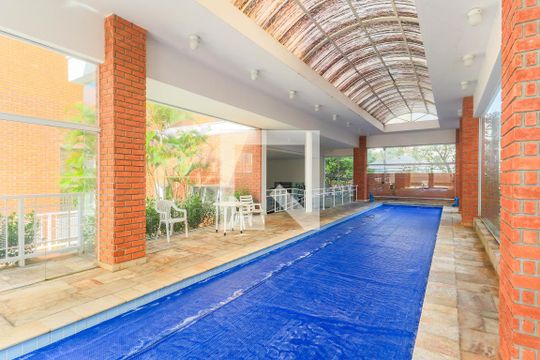 Área comum - Piscina de apartamento à venda com 3 quartos, 177m² em Campo Belo, São Paulo