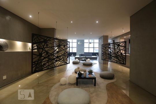 Hall Social de kitnet/studio para alugar com 1 quarto, 40m² em Bela Vista, São Paulo
