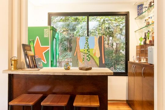 Sala - bar de apartamento à venda com 4 quartos, 273m² em Vila Madalena, São Paulo