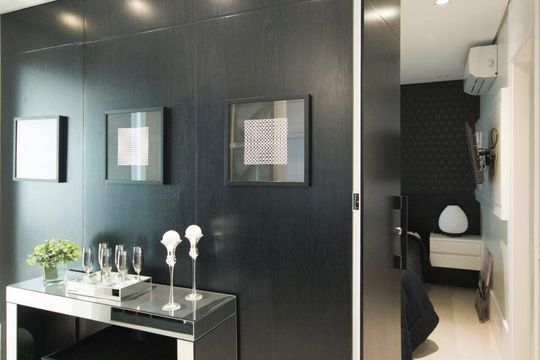 Sala/Copa de apartamento para alugar com 1 quarto, 57m² em Vila Nova Conceição, São Paulo