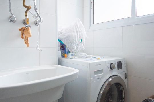 Área de Serviço de apartamento para alugar com 1 quarto, 57m² em Vila Nova Conceição, São Paulo