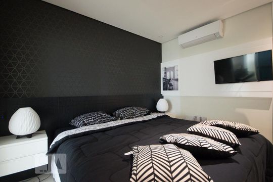 Suíte de apartamento para alugar com 1 quarto, 57m² em Vila Nova Conceição, São Paulo