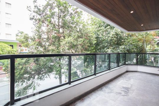 Sacada Sala de apartamento à venda com 4 quartos, 172m² em Moema, São Paulo