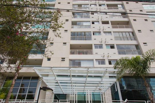 Fachada de apartamento para alugar com 1 quarto, 50m² em Jardim Aeroporto, São Paulo