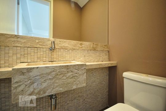 Lavabo de apartamento para alugar com 1 quarto, 78m² em Vila Nova Conceição, São Paulo